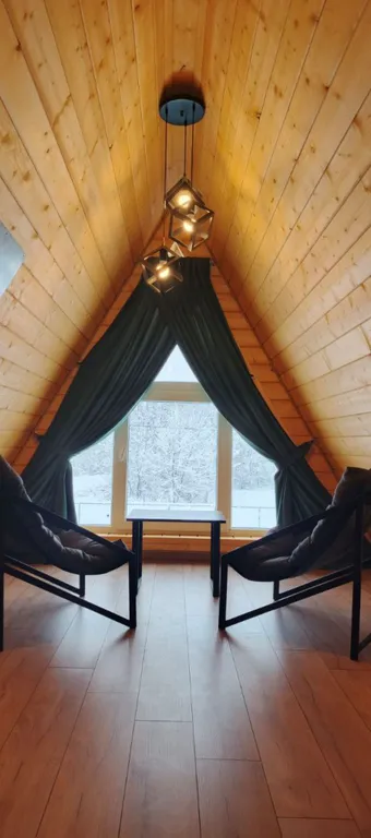 Коттедж Уютный домик с панорамными окнами — Донской