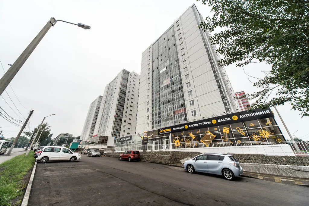 Квартира Квартира Студия на 17 этаже с красивым видом на город — Красноярск