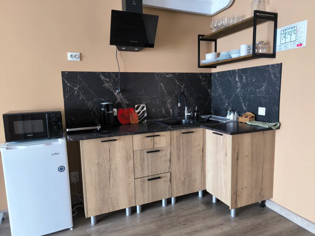 Номер с балконом , видом на реку Волга и гору Арбуга