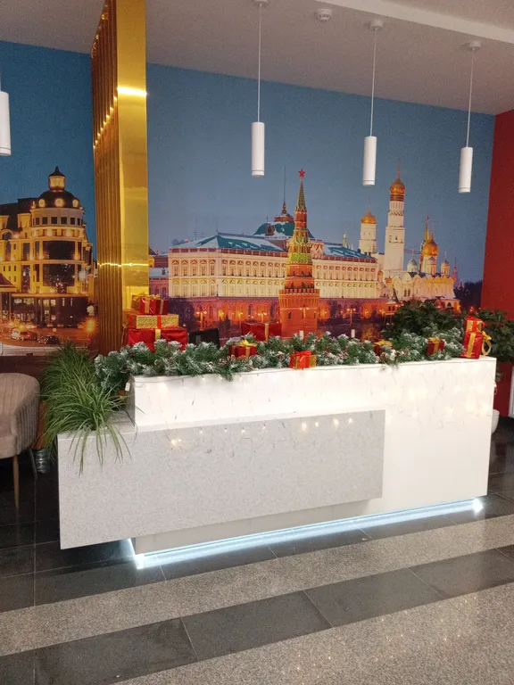 Уютная современная евродвушка с шикарным видом из панорамных окон