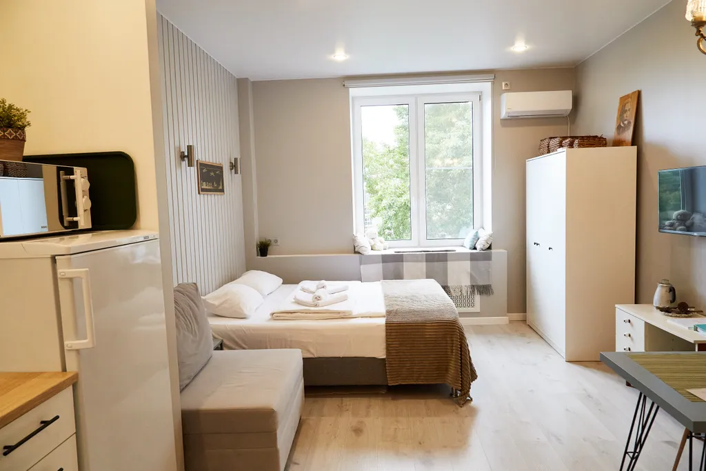 Квартира Квартира Студия в ретро стиле — Выборг