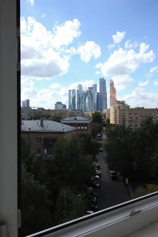 Уютная квартира с панорамным видом на Москва-сити