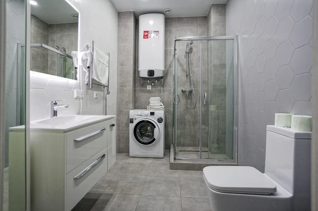 Студия с террасой вид на горы в Приморском парке