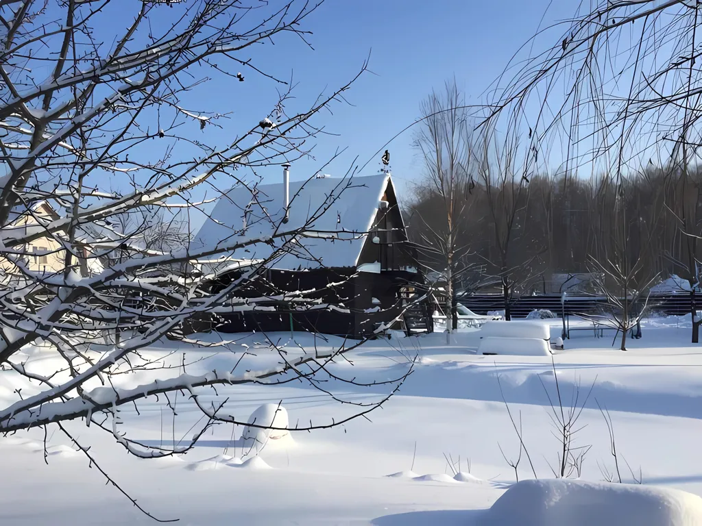 Уютный дом с баней и подворьем