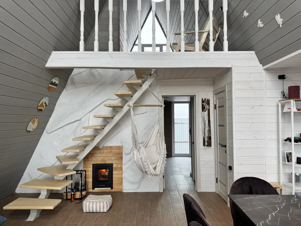 А-фрейм дом из pinterest