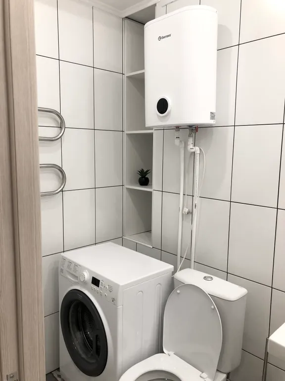 Просторная студия с красивым видом с высоты