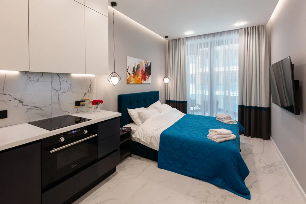 Квартира Уютная студия "Морской бриз" с видом на море — аренда посуточно в Ялта