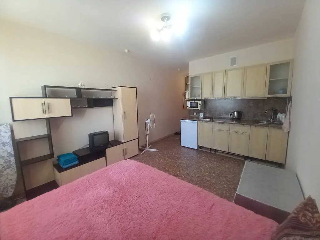 Уютная студия в ЖК Юг с прекрасным видом на реку