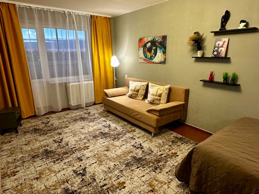 Уютная квартира с красивым видом на город