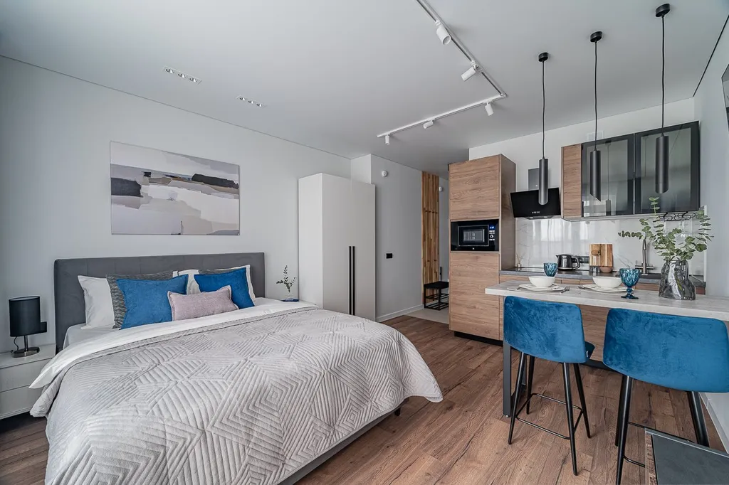 Апартаменты ЛАФА3 с лоджией для 1-2 человек