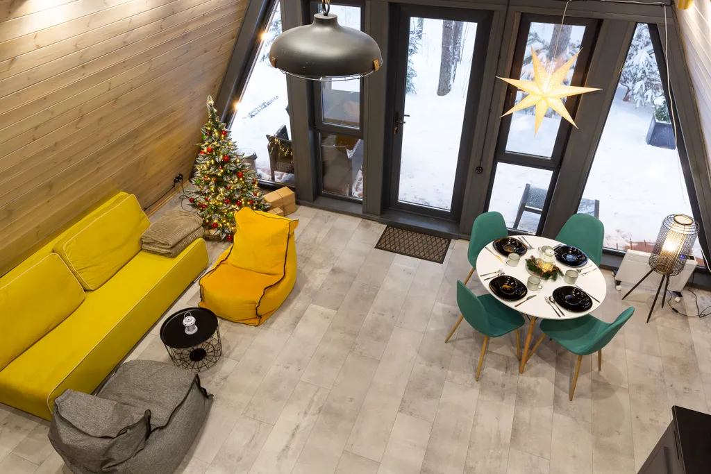 Домик A-Frame без купели 60 м2