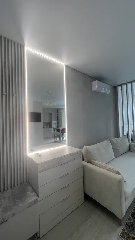 Квартира-студия с дизайнерским ремонтом