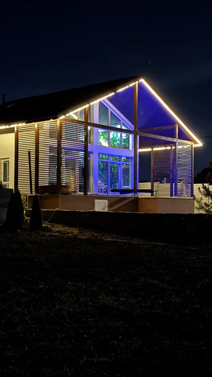 Эко дом у леса