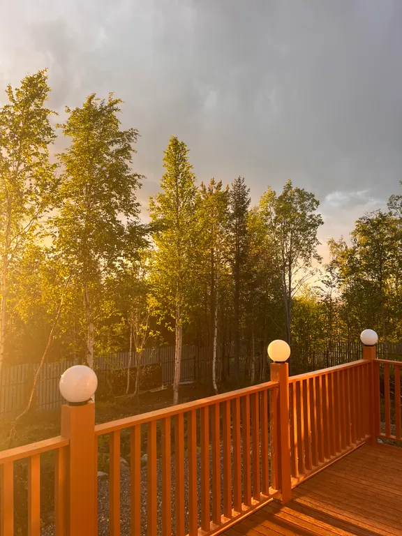 Домик а-фрейм на участке 10 соток