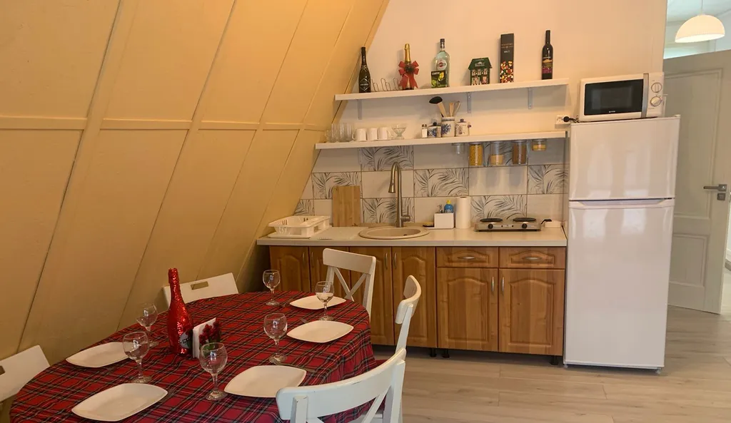 Прекрасный домик в стиле А-фрейм