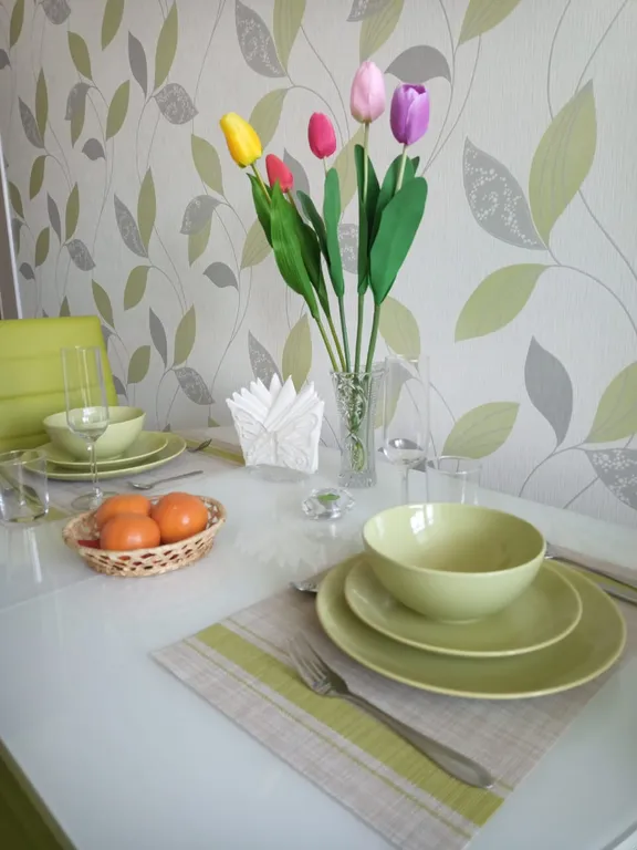 Уютная квартира в тихом районе, альпен парк 15 минут пешком до моря