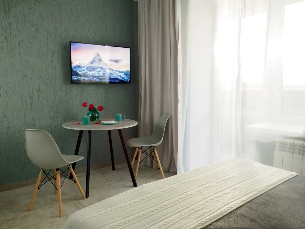 Стильная небольшая студия