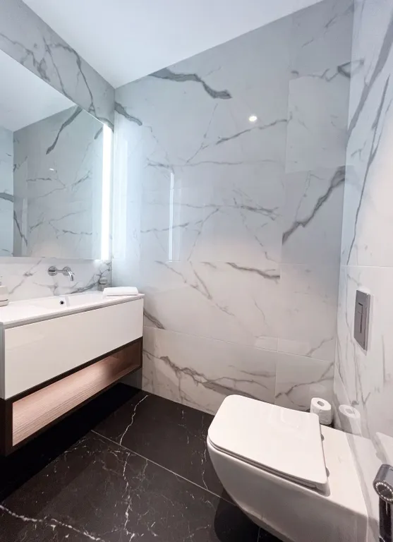 Угловой апартамент в Москва сити