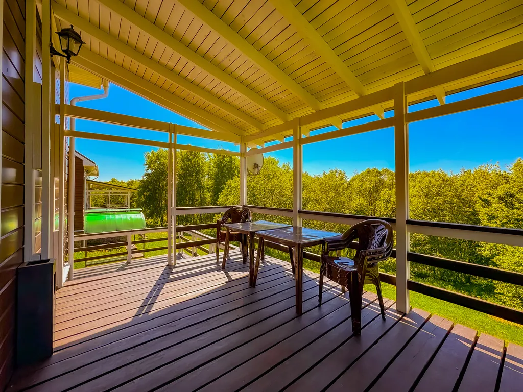 Коттедж с мангальной зоной