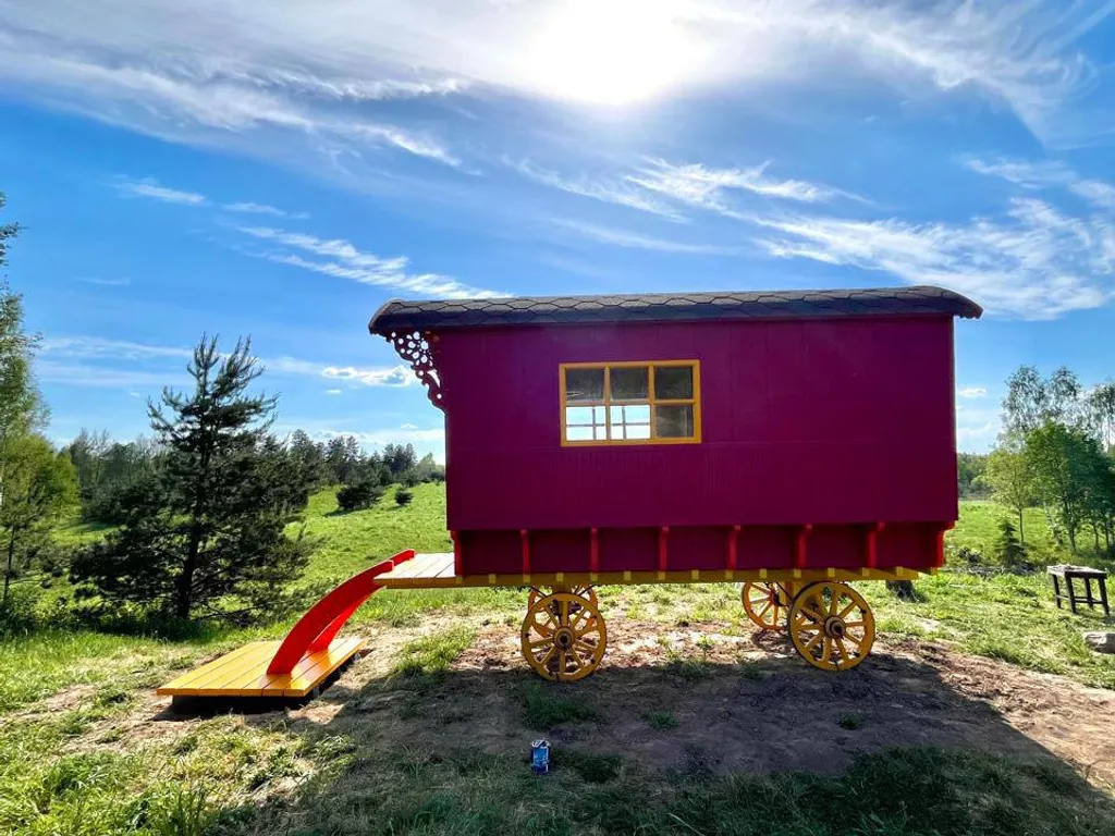 Уникальный арендный объект Кибитка на холме
