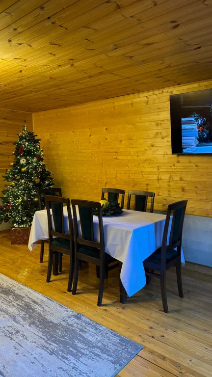 Двухэтажный коттедж в горах Карачаево-Черкесии