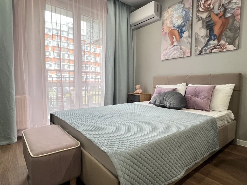 Квартира Квартира Трёхместная студия с балконом — Сочи