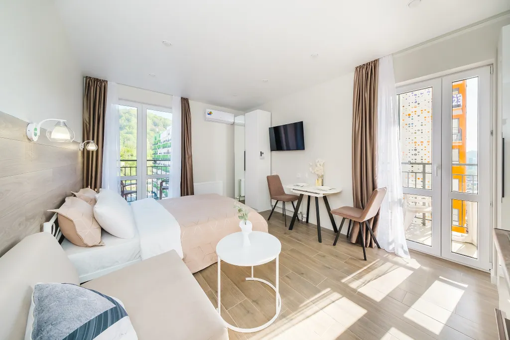 Квартира с выходом к реке — аренда посуточно в Кудепста