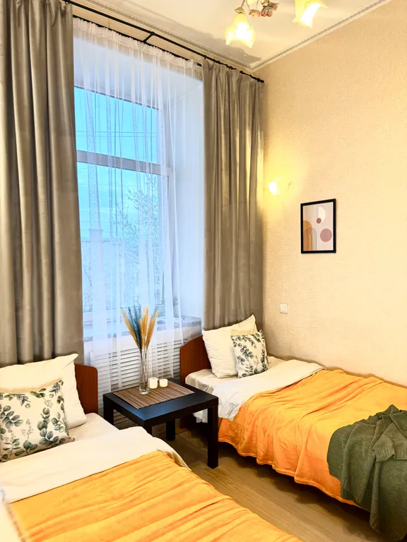 Двухместный номер недалеко от вокзала
