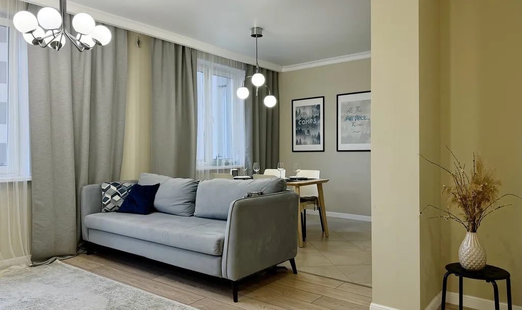 Уютная 2-комнатная квартира в самом живописном ЖК — аренда посуточно в Нижний Новгород