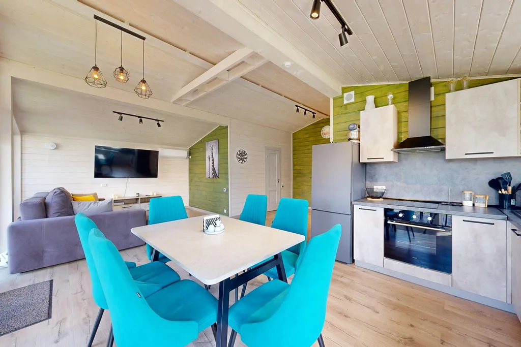 Дом с баней и чаном на участке 10 соток, Green island house