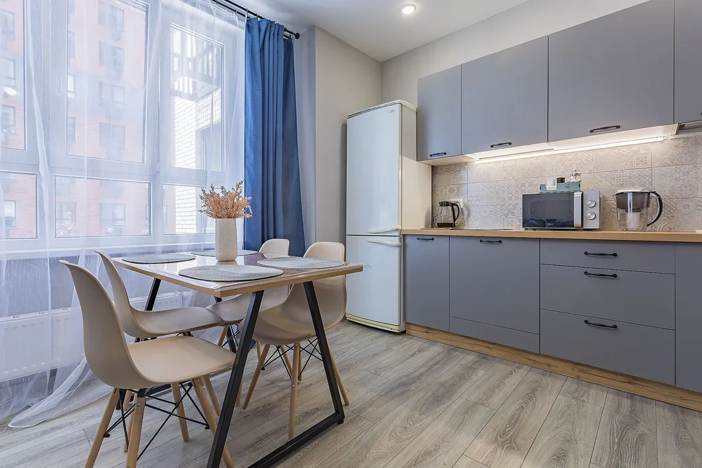 Новая большая квартира на 5 человек в тихом центре