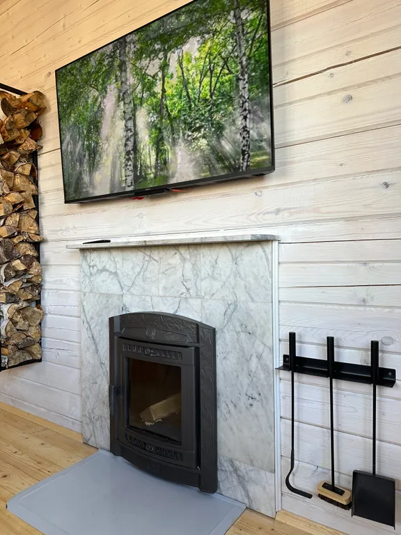 Дом с баней у водохранилища