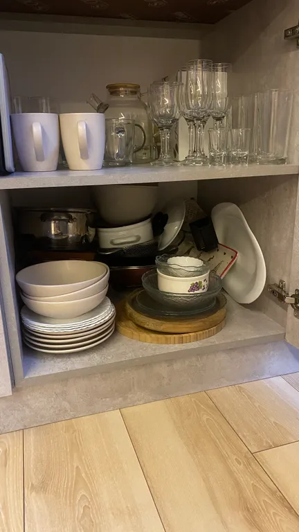 Дом с чаном среди соснового леса