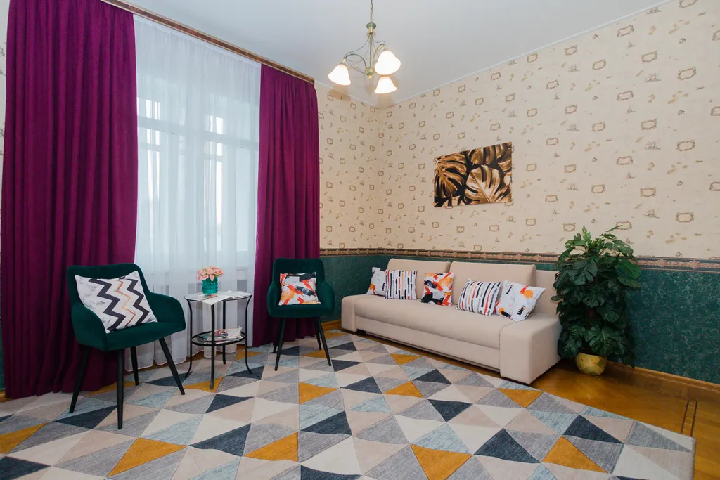 Квартира Квартира Большая трешка (четырешка) на Красных Воротах — Москва