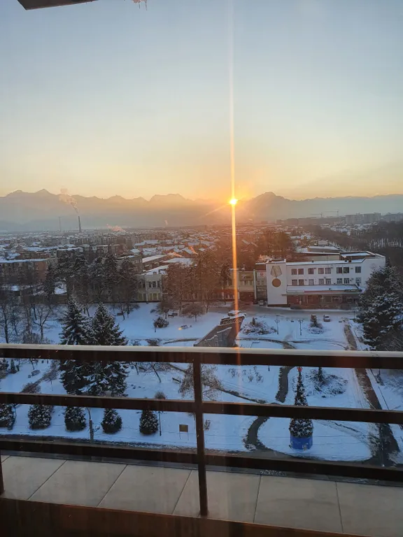 Апартамент с видом на горы