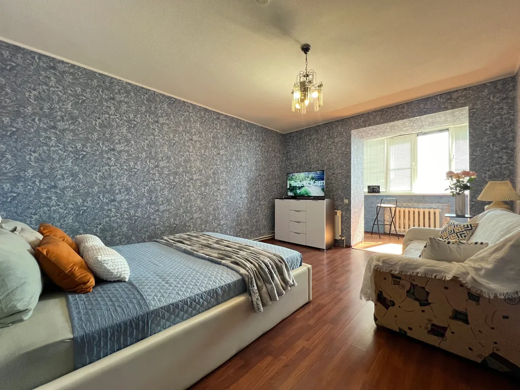 1-комнатная квартира в центре не берем оплату за уборку