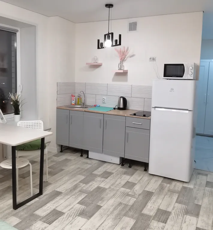 Квартира с обзорным видом на 8 этаже