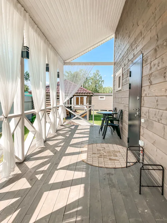 Дом с баней на горьковском водохранилище