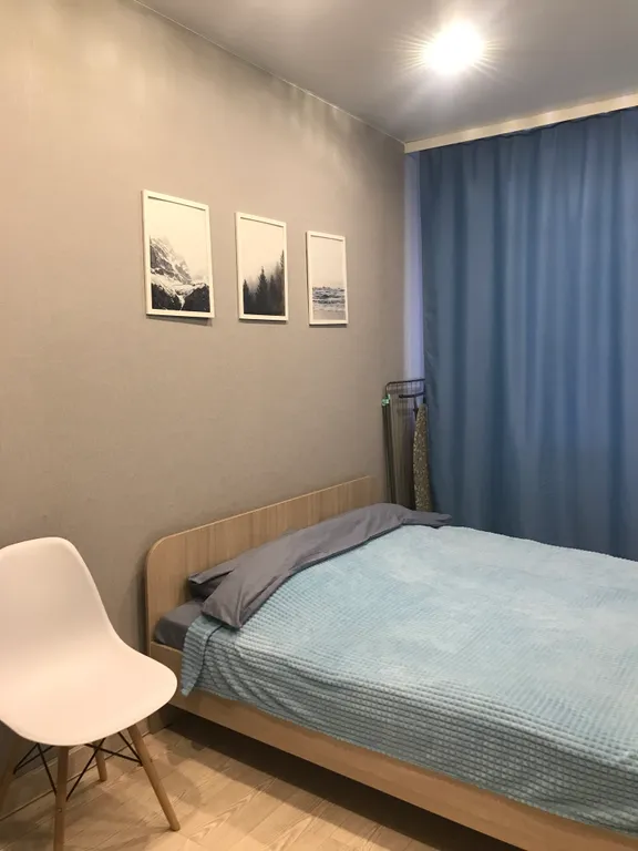 Квартира Голубая квартира с дизайнерским решением — Красноярск