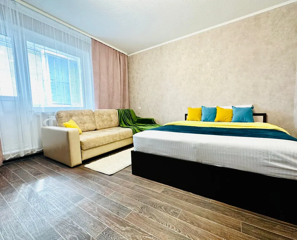 Уютная 1-комнатная квартира с балконом в центре города