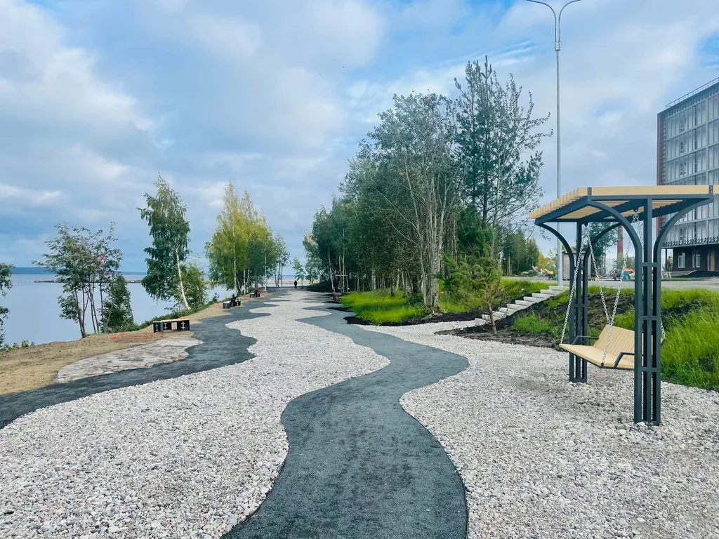 Новая квартира на берегу озера