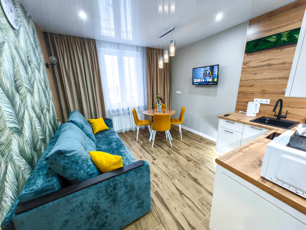 Квартира Евродвушка в индустриальном центре города — аренда посуточно в Обнинск