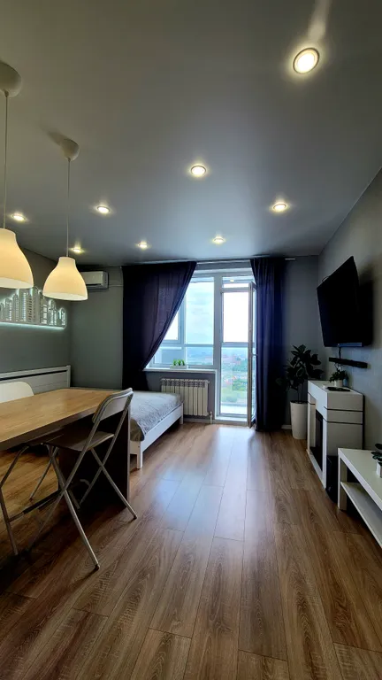 Уютная квартира с камином в новом доме