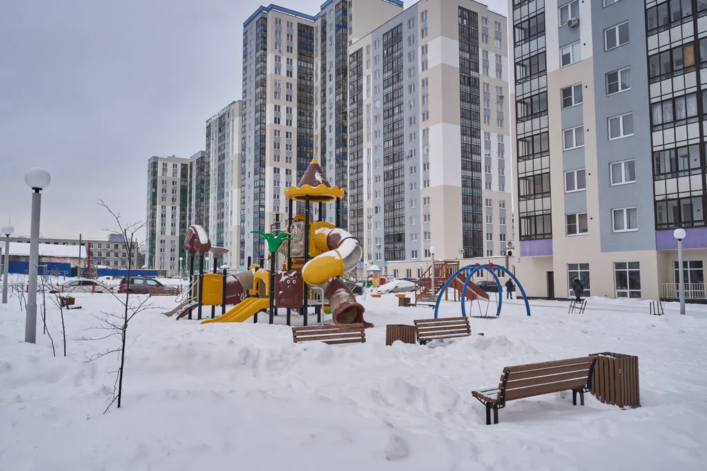 Квартира Квартира просторная двухкомнатная с кухней-гостиной — Екатеринбург