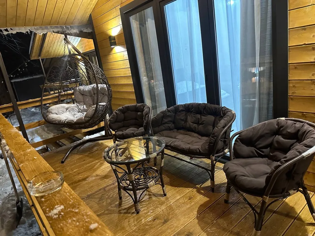 Шале с видом на горы