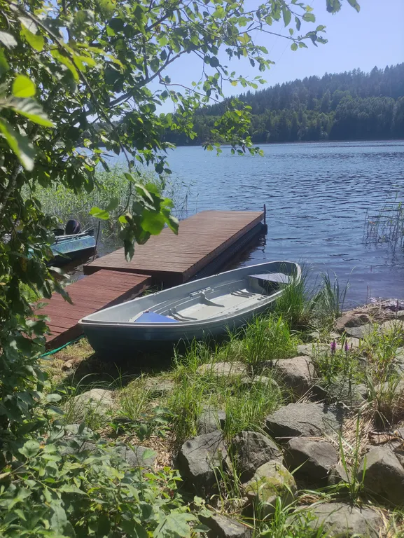 Дом мангал рыбалка лодка