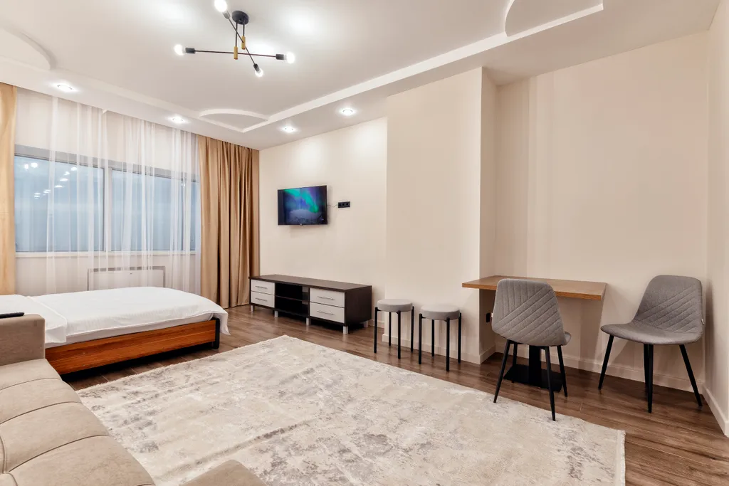 Элитные апартаменты с панорамным видом из окна в самом центре столицы