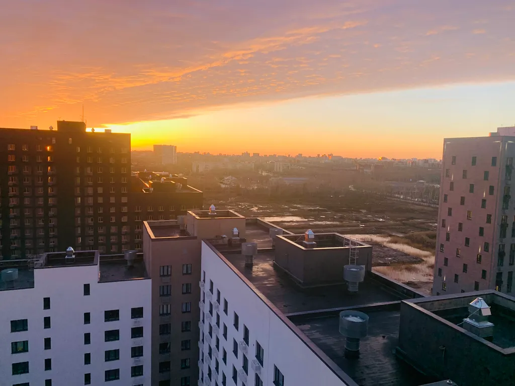 Квартира Апартаменты с завораживающими закатами — Тюмень