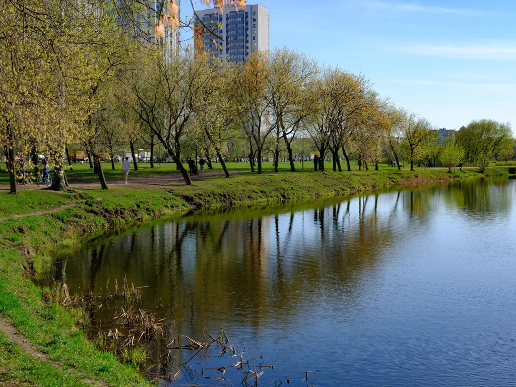 Уютный апартамент у метро проспект Славы