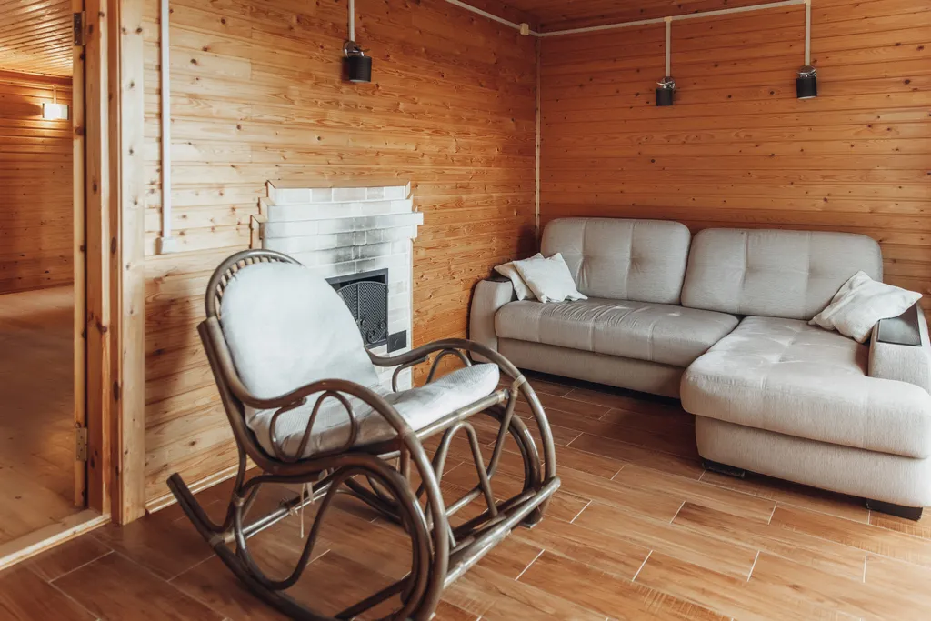 Коттедж Загородный дом на берегу озера — Машезеро